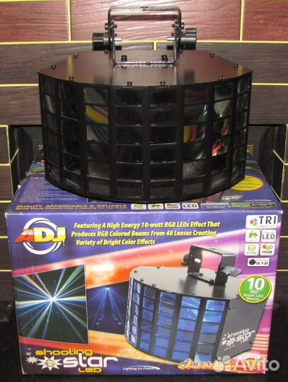 Светомузыка ADj Shooting Star LED Strob Mic DMX
