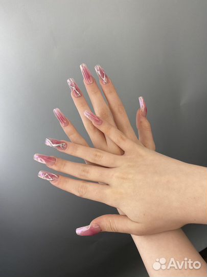 Крейзи ногти - наращивание ногтей 2000