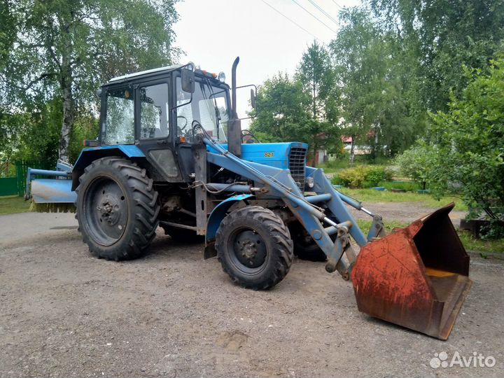 Услуги трактора мтз 82.1 плуг, ковш, погрузчик