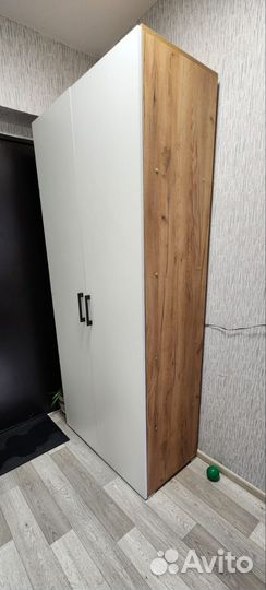 Шкаф распашной комбинированный со штангами