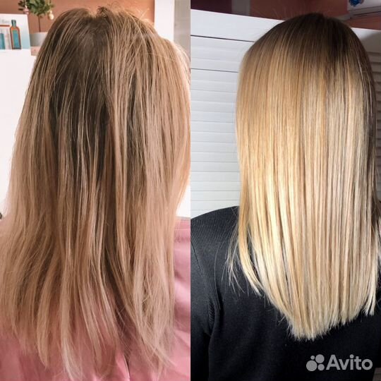 Кератиновое выпрямление волос. Ботокс