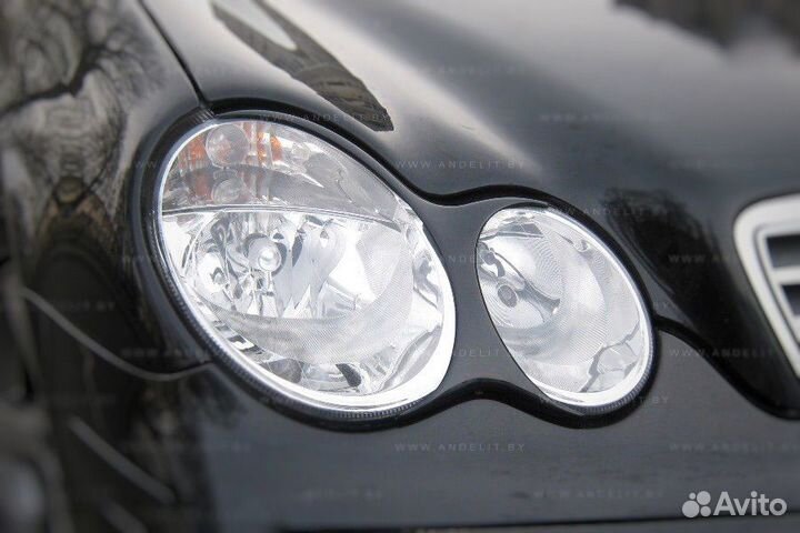 Маски фар Mercedes w203