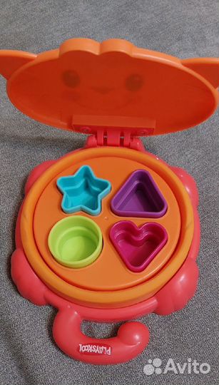 Развивающие игрушки ( сортер, паровозик, машинка)