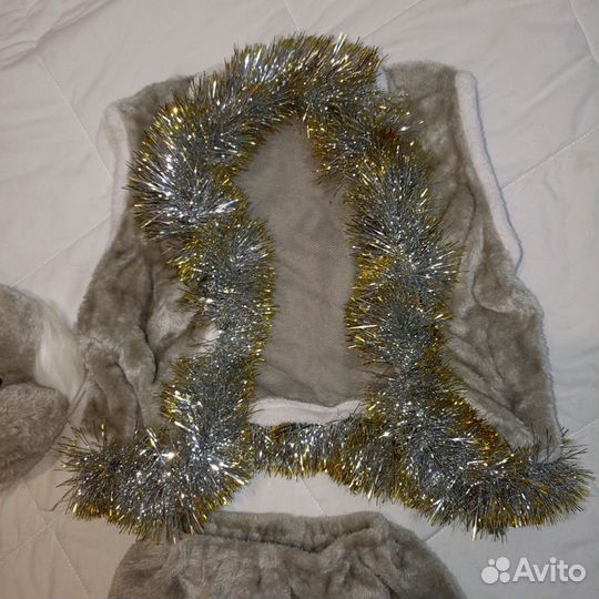 Новогодний костюм зайка