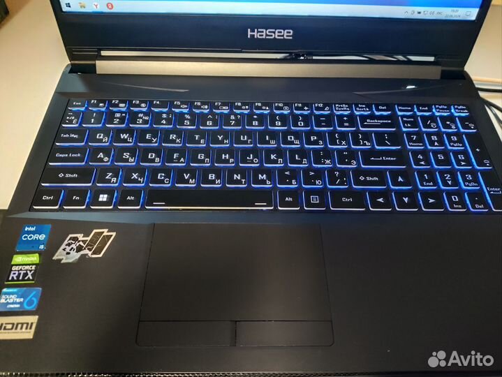 Игровой ноутбук Hasee 3050 RTX