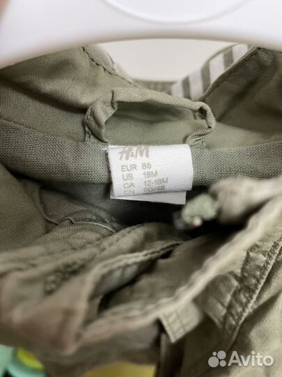 Джинсовка куртка hm 80 86