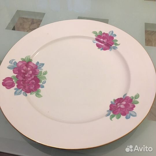 Блюдо Дулево СССР