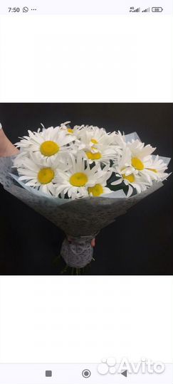 Букет ромашек