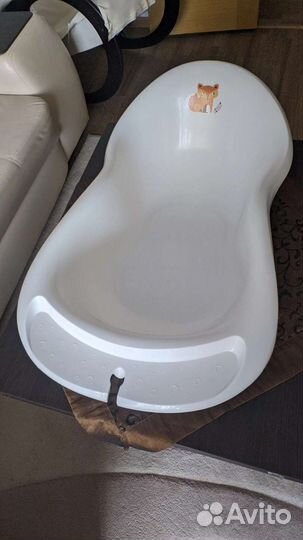 Ванночка для купания с горкой