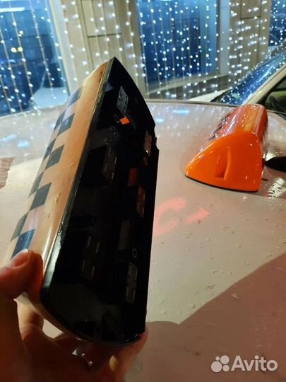 Фонарь такси 'шашечки'