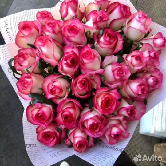 Букет эквадорские розы