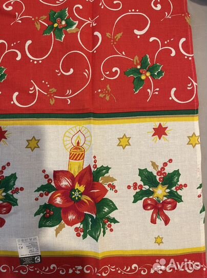 Полотенце из рогожки