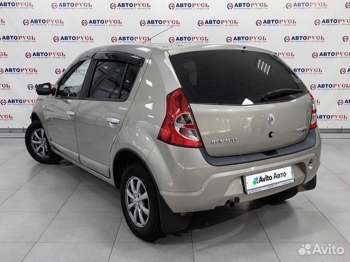 Renault Sandero 1.6 МТ, 2012, 128 442 км