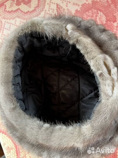 Шапка норковая женская