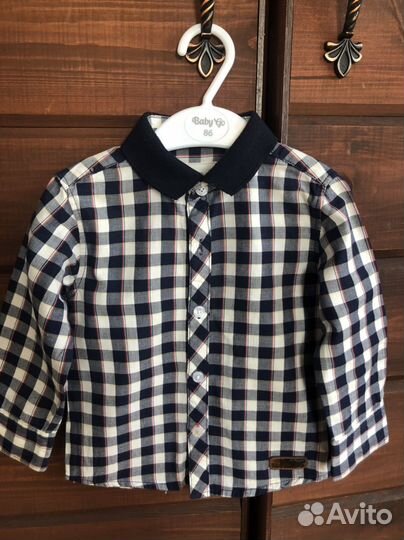 Рубашка на мальчика 80-86 размер