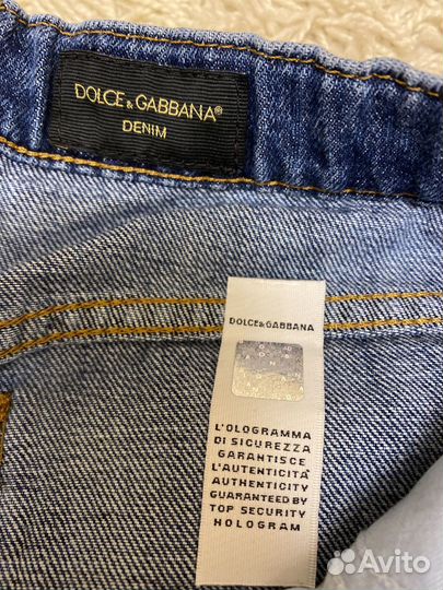 Dolce gabbana джинсы на мальчика 9-10