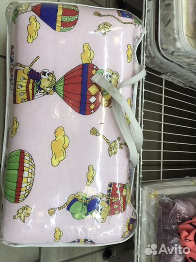 Балдахин и бортики в кроватку для девочки