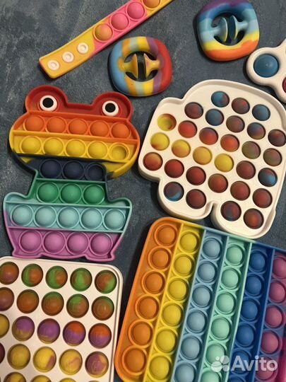 Попиты, кубик антистресс и тд