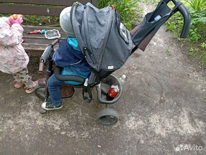 Детский трехколесный велосипед бу
