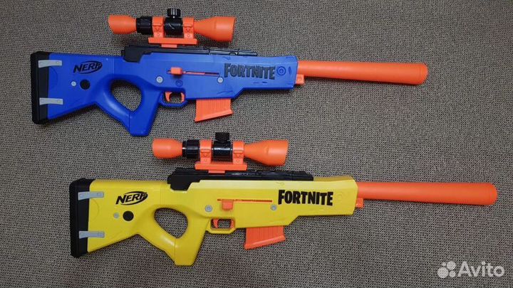 Бластер Nerf Fortnite Basr-R. 2штуки