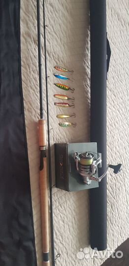 Спиннинг,катушка Shimano Speedmaster, nasci 4000HG