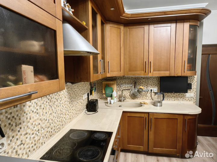 Кухня из массива дуба бу