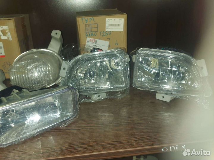 Противотуманки шевроле авео Т250