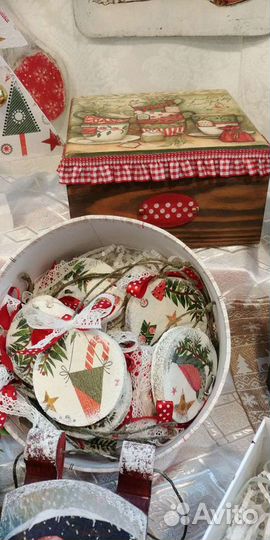 Игрушки на елку, экоигрушки