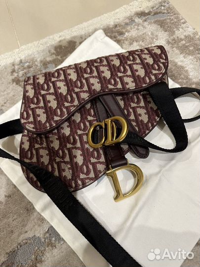 Сумка dior Saddle belt женская