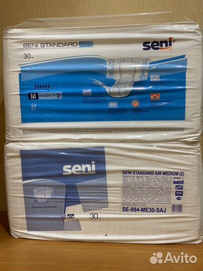 Памперсы для взрослых seni m