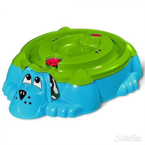 Песочница с крышкой Собачка