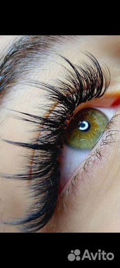 Наращивание ресниц на дому