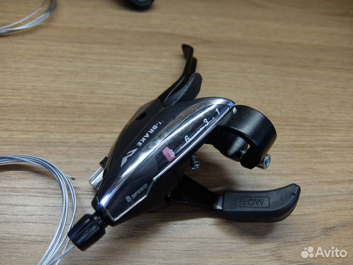 Комплект манеткок/шифтер (аналог Shimano) 3x8 ск