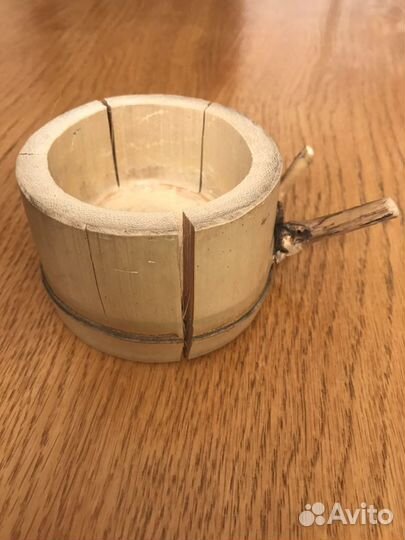 Пепельница из бамбука