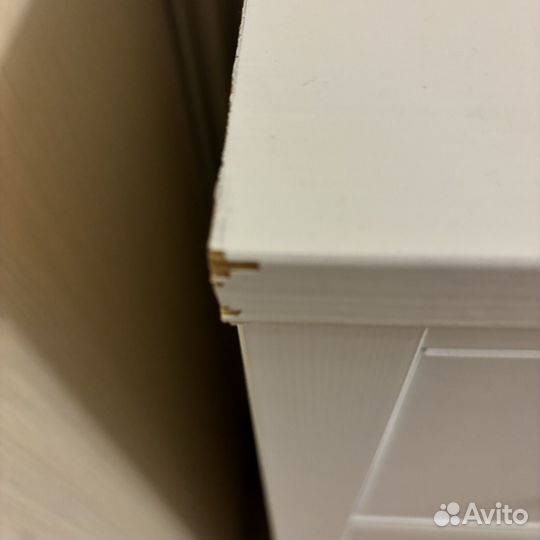 Комод IKEA хемнэс белый
