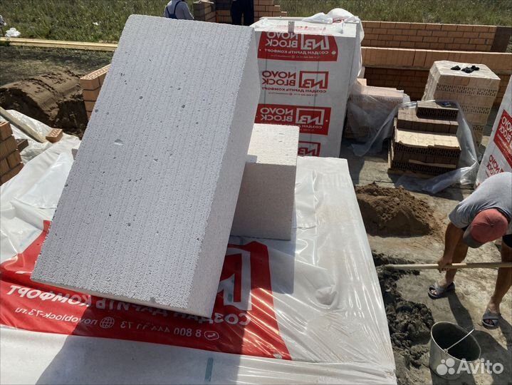 Газоблоки 600x200x400 D600