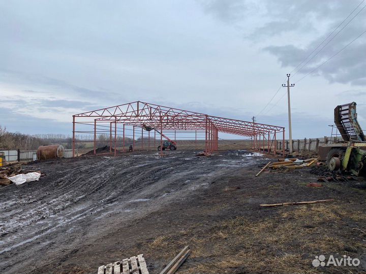 Строительство Ангаров Навесы