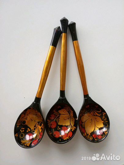 Хохлома.Набор столовой посуды