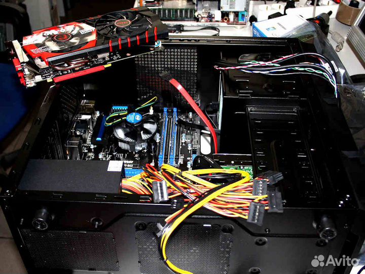 Ремонт и настройка компьютеров, чистка, выезд