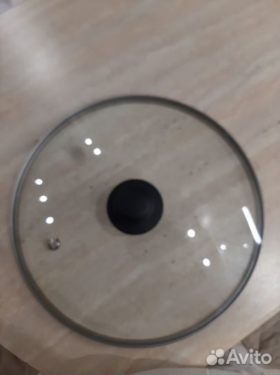 Крышка стеклянная для сковороды или кастрюли