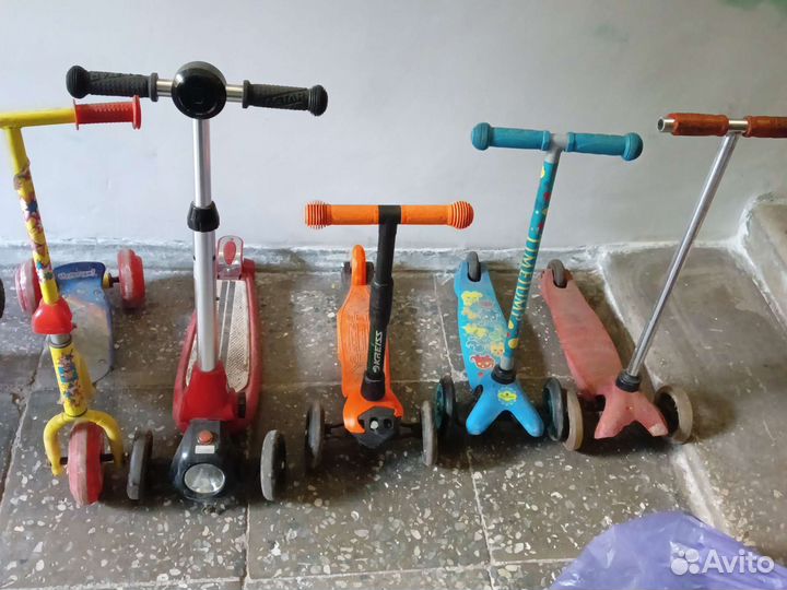 Детские самокаты бу