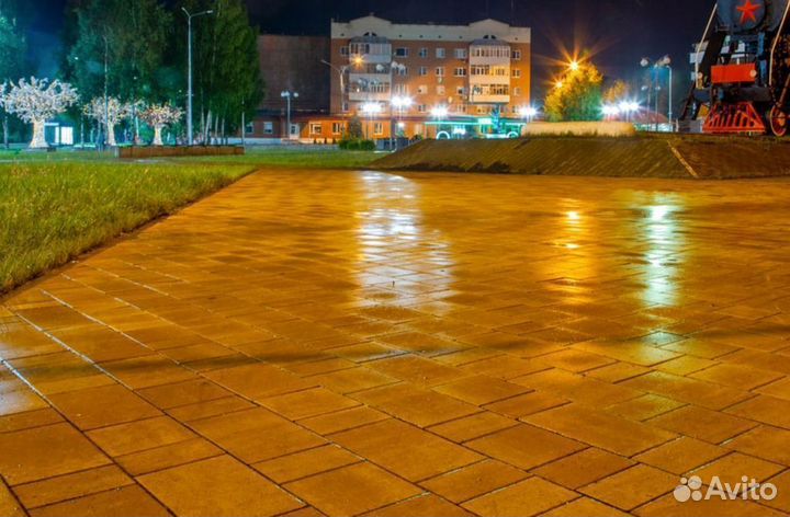 Тротуарная плитка. Брусчатка