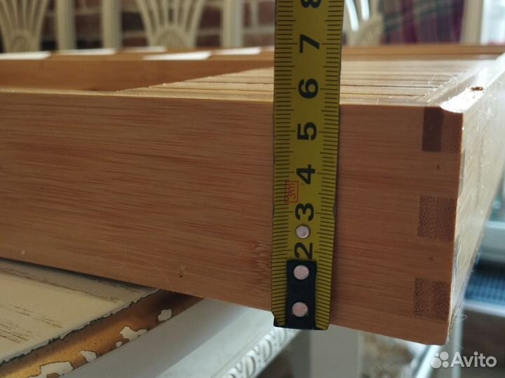 Лоток для столовых приборов бамбук