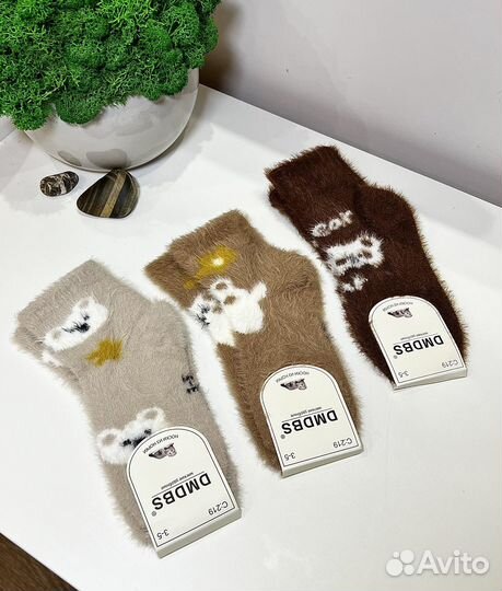 Носки детские мех норки