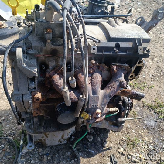 Двигатель K7J Renault 1.4l Logan. Sandero