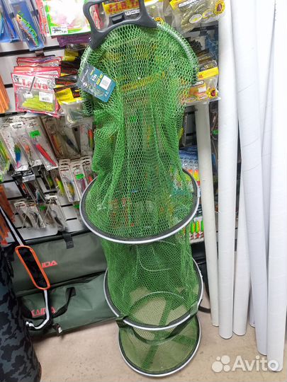 Садок рыболовный прорезиненный