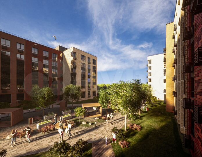 3-к. квартира, 78,6 м², 2/6 эт.