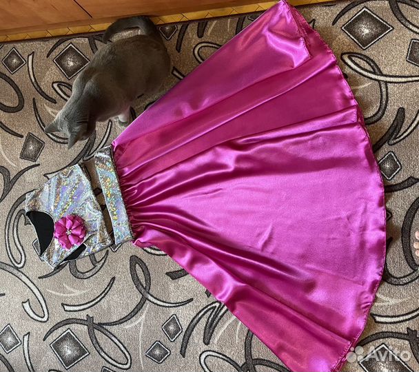 Костюм для восточных танцев розовый