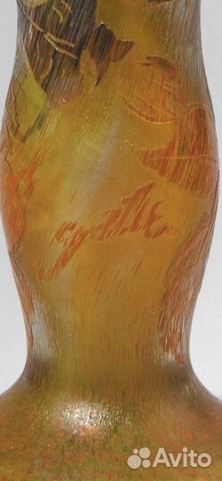 Ваза Galle. Прижизненное клеймо