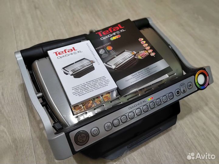 Гриль tefal optigrill xl
